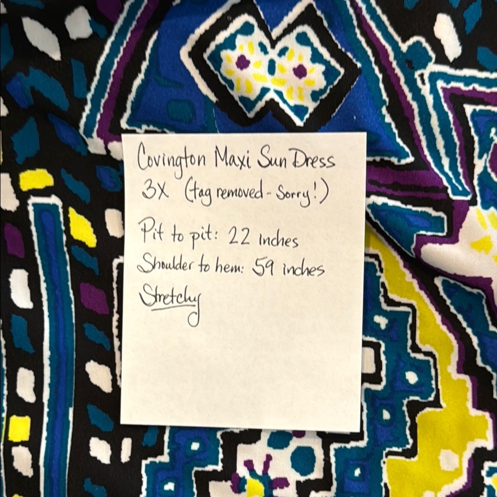 Covington 3X Maxi Sun Dress - Picture 5 of 5